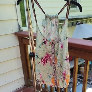 Colorful Strappy Tank Top